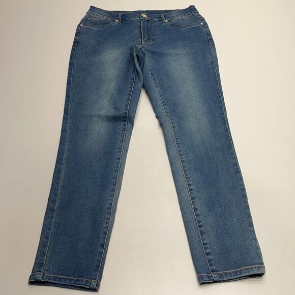 VENUS Women’s 4S Skinny Ankle Jeans Rhinestone - Picture 3 of 4